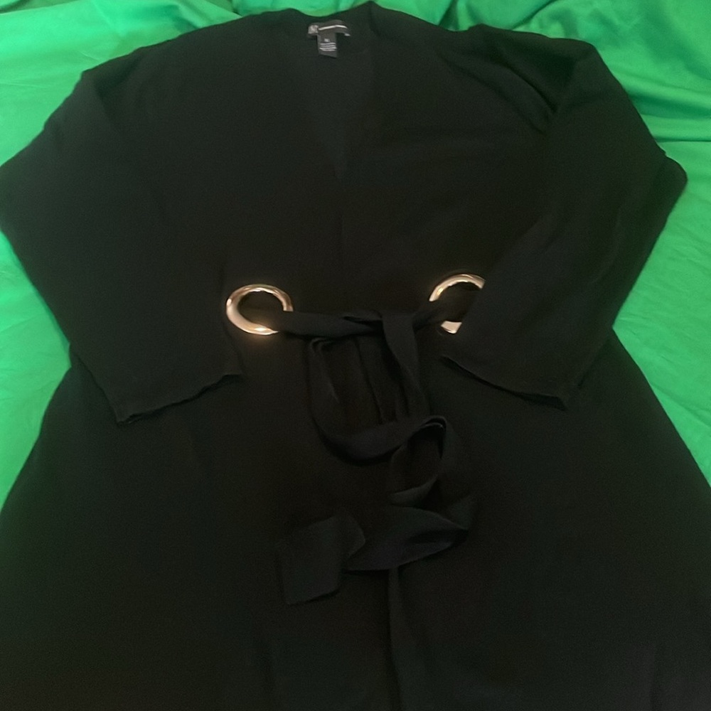 Used cardigan size XL by INC - Picture 9 of 9